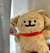線條小狗：小金毛棒棒糖 娃娃吊飾 圖片 2