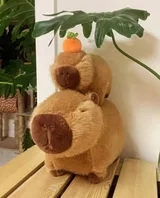 Capybara 母子疊疊樂玩偶 圖片 2