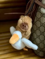 Capybara 騎鳥水豚小吊飾 圖片 3