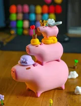 Capybara 粉紅磁吸疊疊樂 圖片 2
