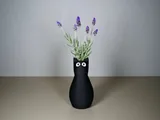 小黑貓花瓶 圖片 2