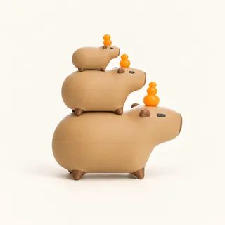 Capybara 磁吸疊疊樂