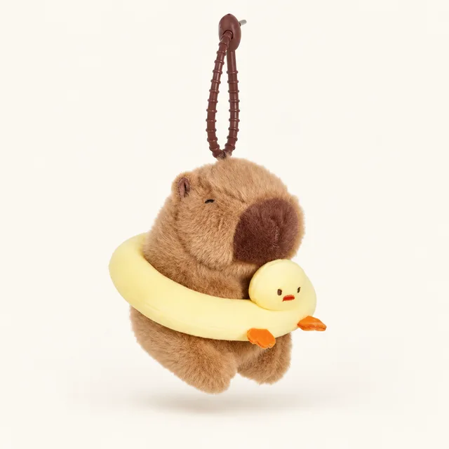 Capybara 泳圈水豚小吊飾