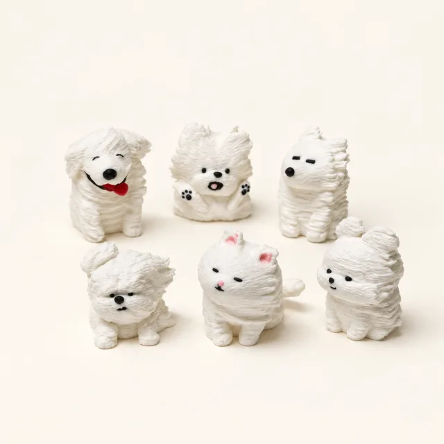 風中凌亂系列小動物擺件-小狗/小貓